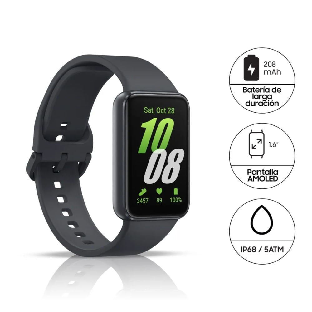 Smartwatch Galaxy Fit3 - Grafito