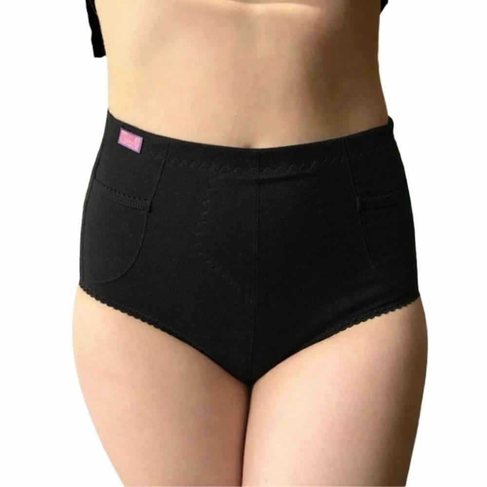 Calzón faja con bolsillo secreto post parto post -operatoria 100 algodón