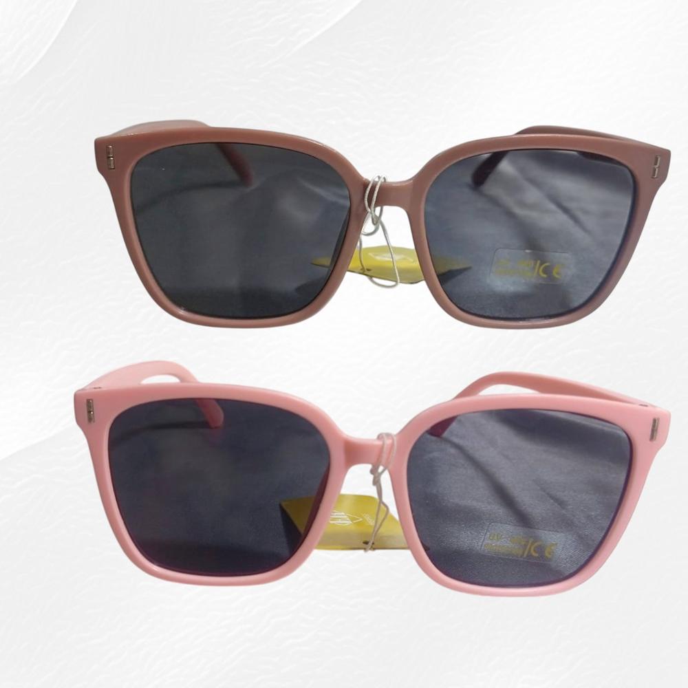 Lentes de Sol Niñas Pack 2 Unid. Marco de Colores Rosado y Mauve