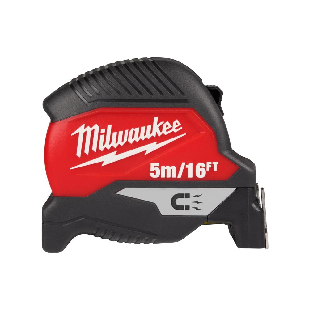 WINCHA CINTA METRICA MAGNETICA 5METROS 16 PIES 48-22-1017M MILWAUKEE