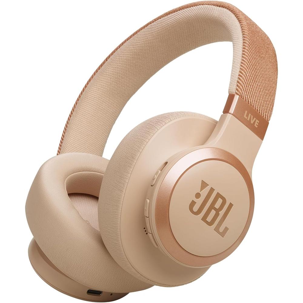 JBL Live 770NC Auriculares Inalámbricos | Sandstone