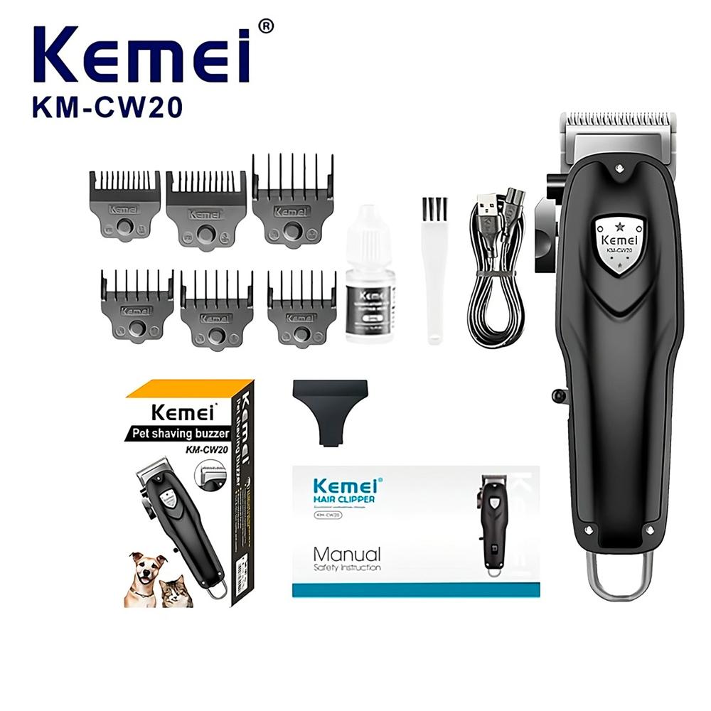 Maquina Kemei Km-cw20 Para Corte Pelo Mascotas y Accesorios Maquina Kemei Km-cw20 Para Corte Pelo Mascotas y Accesorios