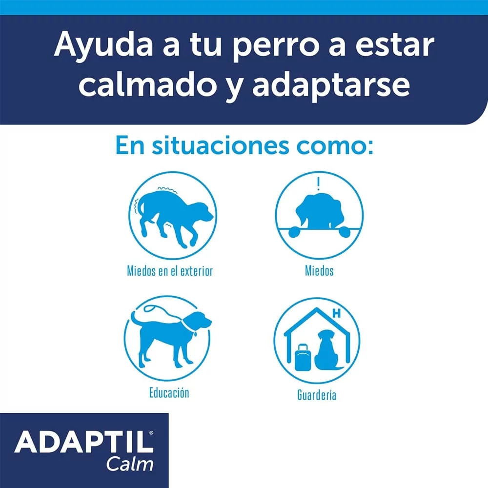 Collar Antiestrés para Perros Pequeños Talla S Adaptil Calm Collar Antiestrés para Perros Pequeños Talla S Adaptil Calm