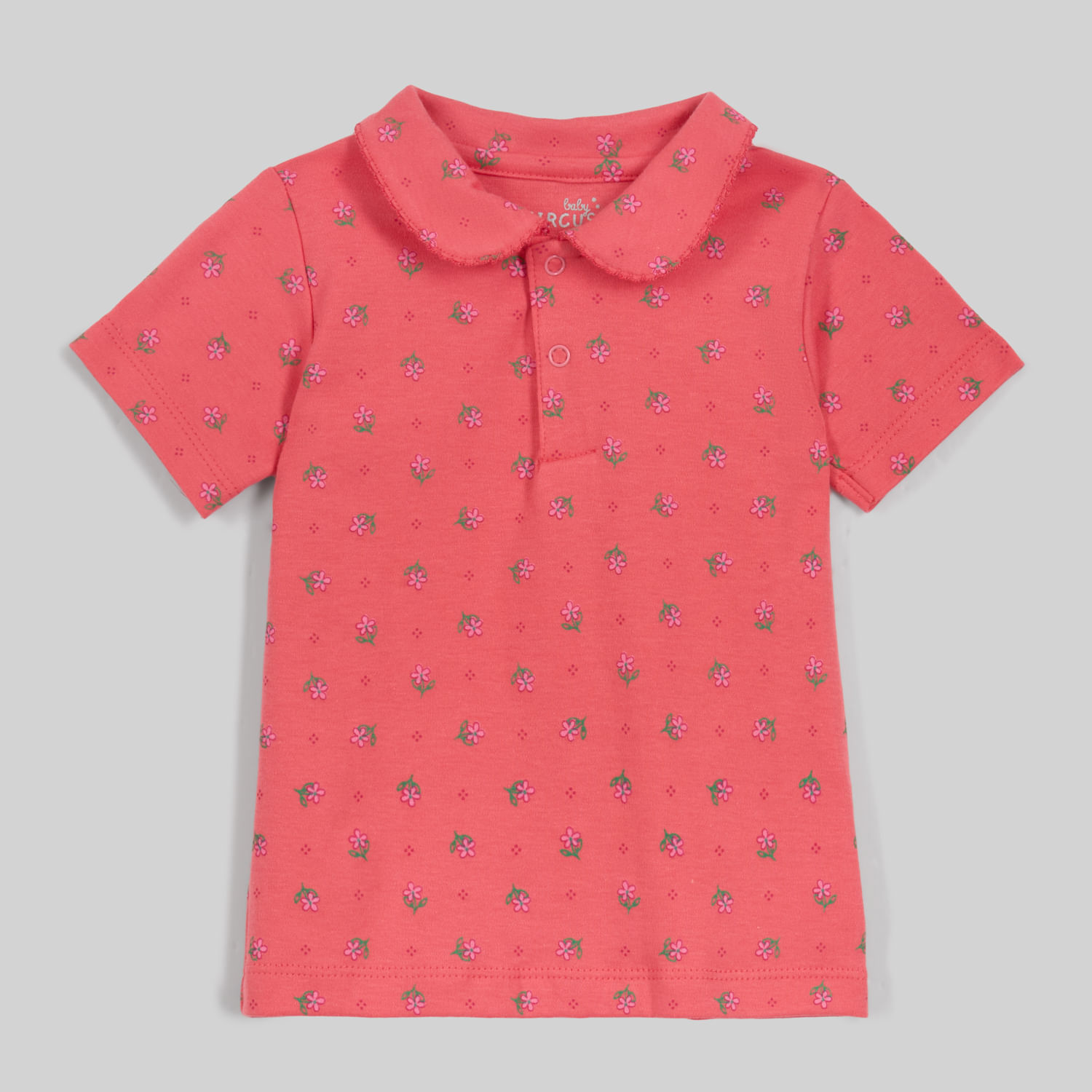 Polo Para Bebe Niña Baby Circus Cuello Bb Yt