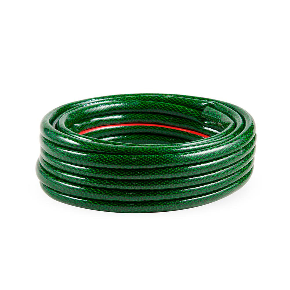 Manguera 2M Reforzada 5/8"" x 15 metros Verde/Rojo