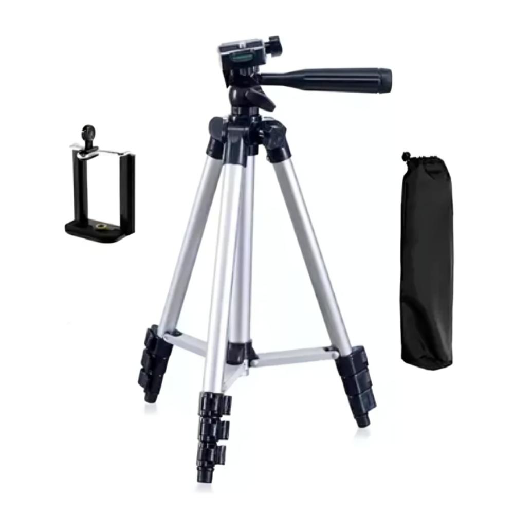 Trípode Profesional para Cámara 1.20 Metros  Soporte Celular