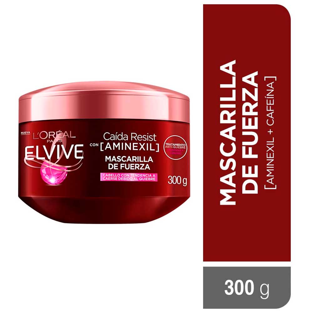 Crema Tratamiento Caída ELVIVE Aminexil + Cafeína Pote 300ml Crema Tratamiento Caída ELVIVE Aminexil + Cafeína Pote 300ml