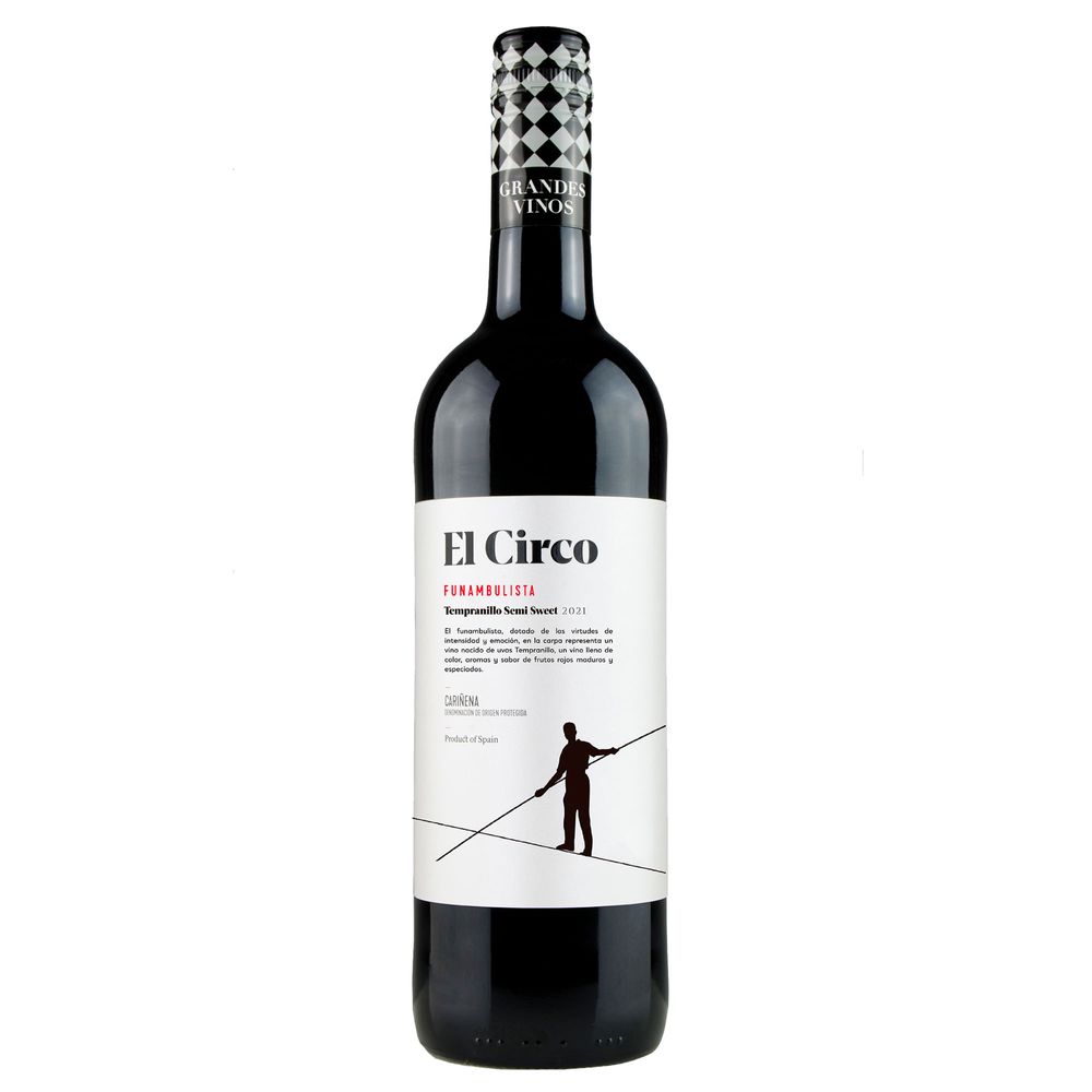 Vino Tinto EL CIRCO Tempranillo Botella 750ml Vino Tinto EL CIRCO Tempranillo Botella 750ml