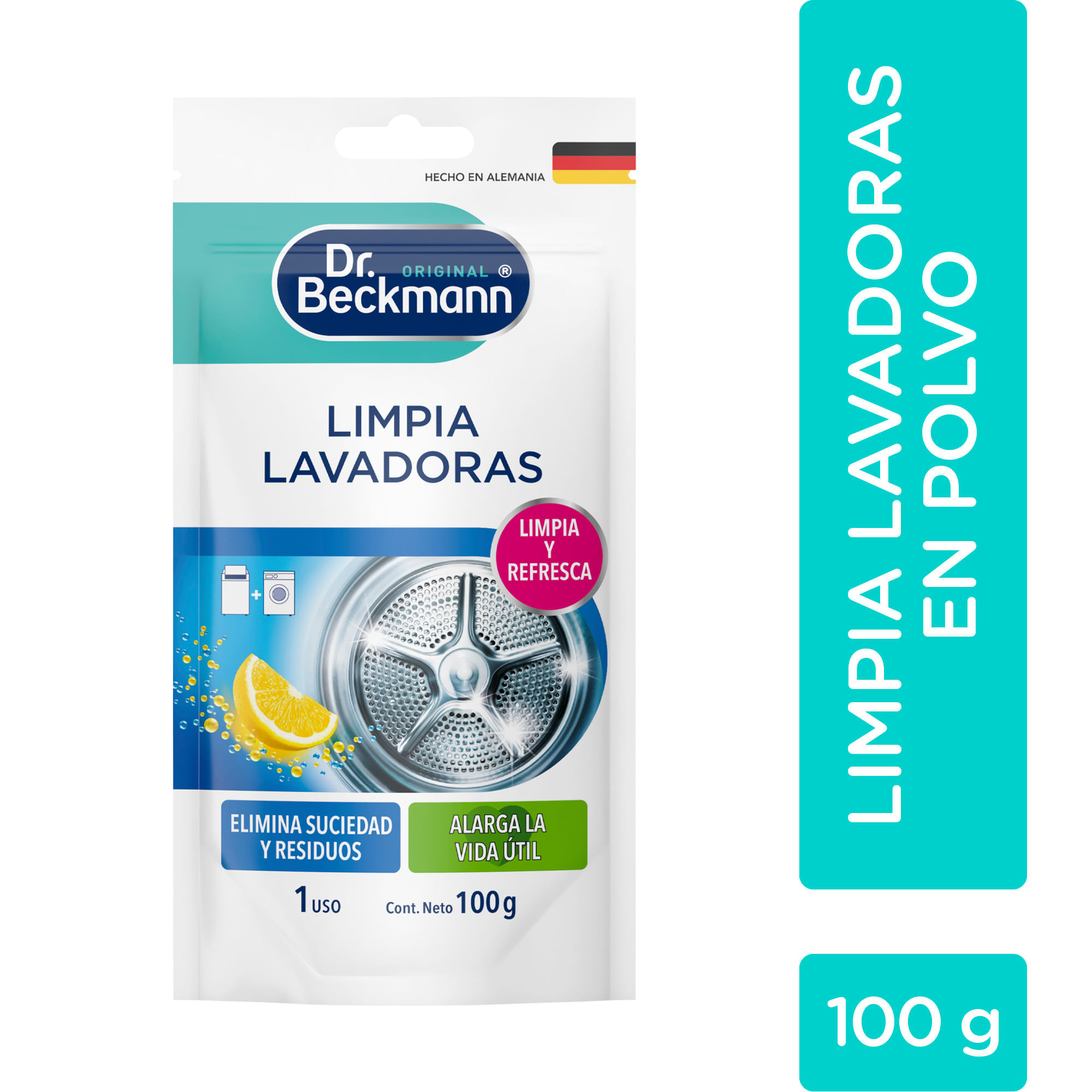 Limpia Lavadoras DR. BECKMANN Bolsa 100g