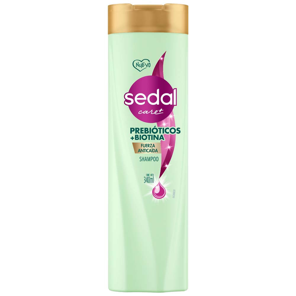 Shampoo SEDAL Prebióticos + Biotina Frasco 340ml Shampoo SEDAL Prebióticos + Biotina Frasco 340ml