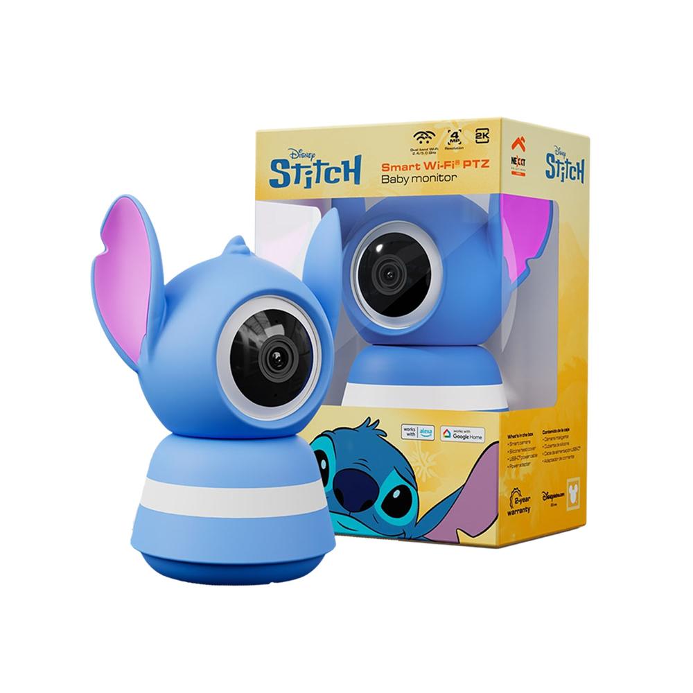 Monitor para bebé Wifi NHC-B200 ST 2K Nexxt Detección llanto Sensor Humedad Lámpara Stitch