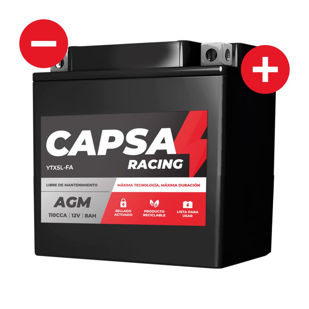 Batería para moto lineal YTX5L-FA