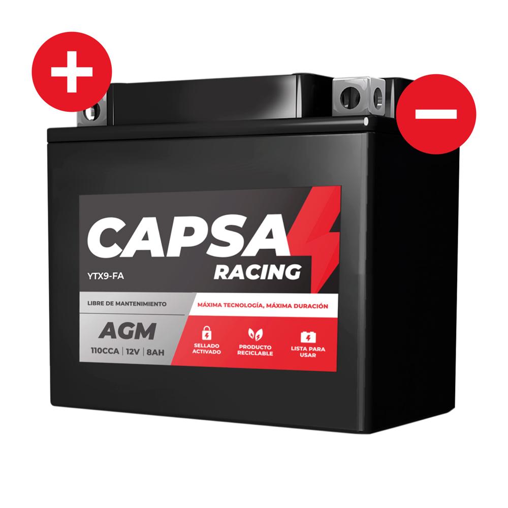 Batería para moto lineal YTX9-FA