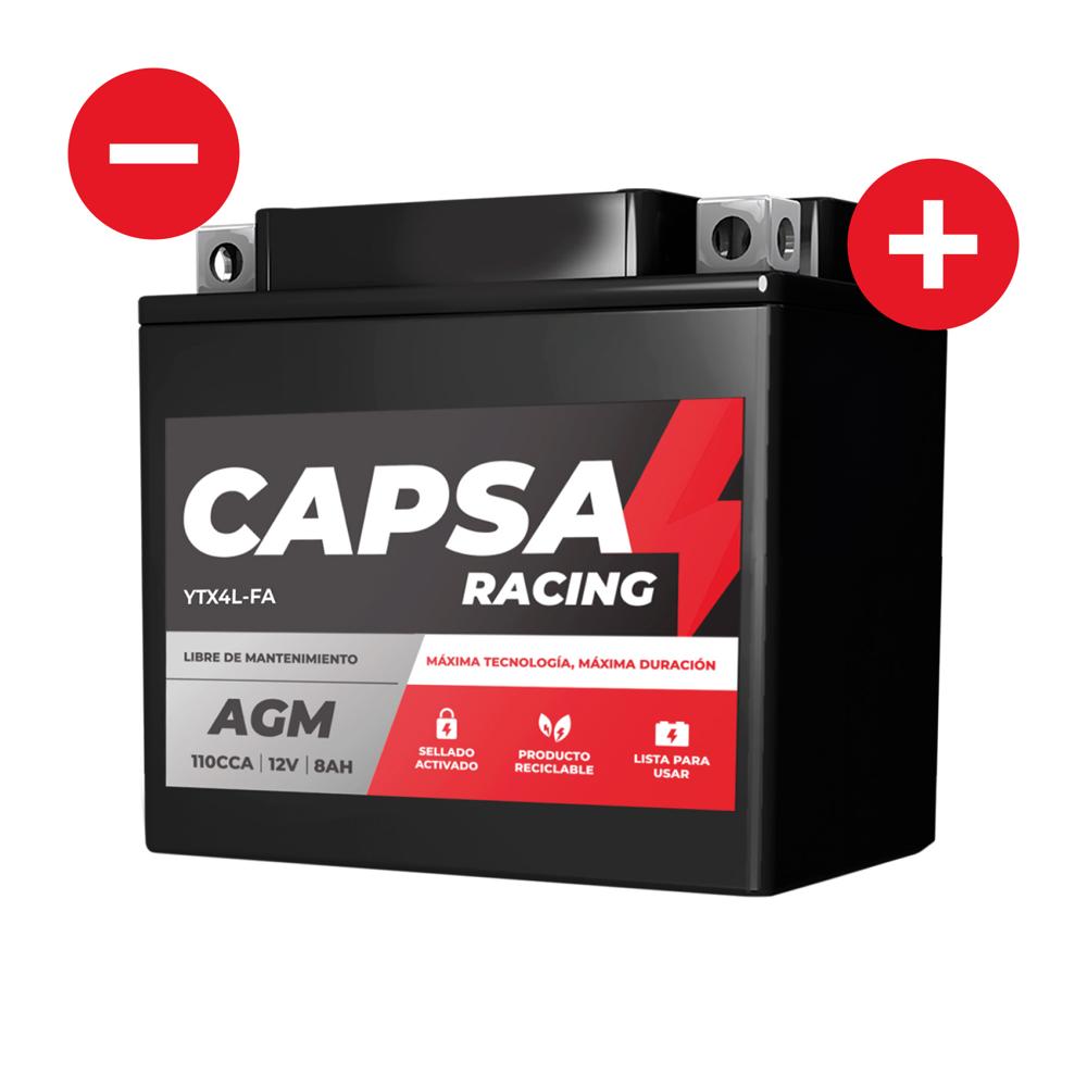 Batería para moto lineal YTX4L-FA