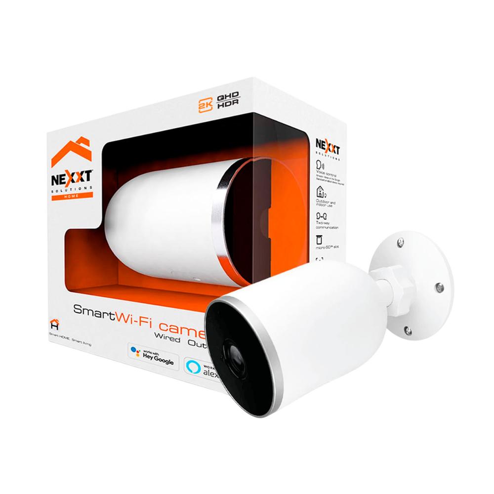 Cámara Vigilancia NHC-O610 3MP Nexxt Audio Bidireccional Sensor Movimiento IP65