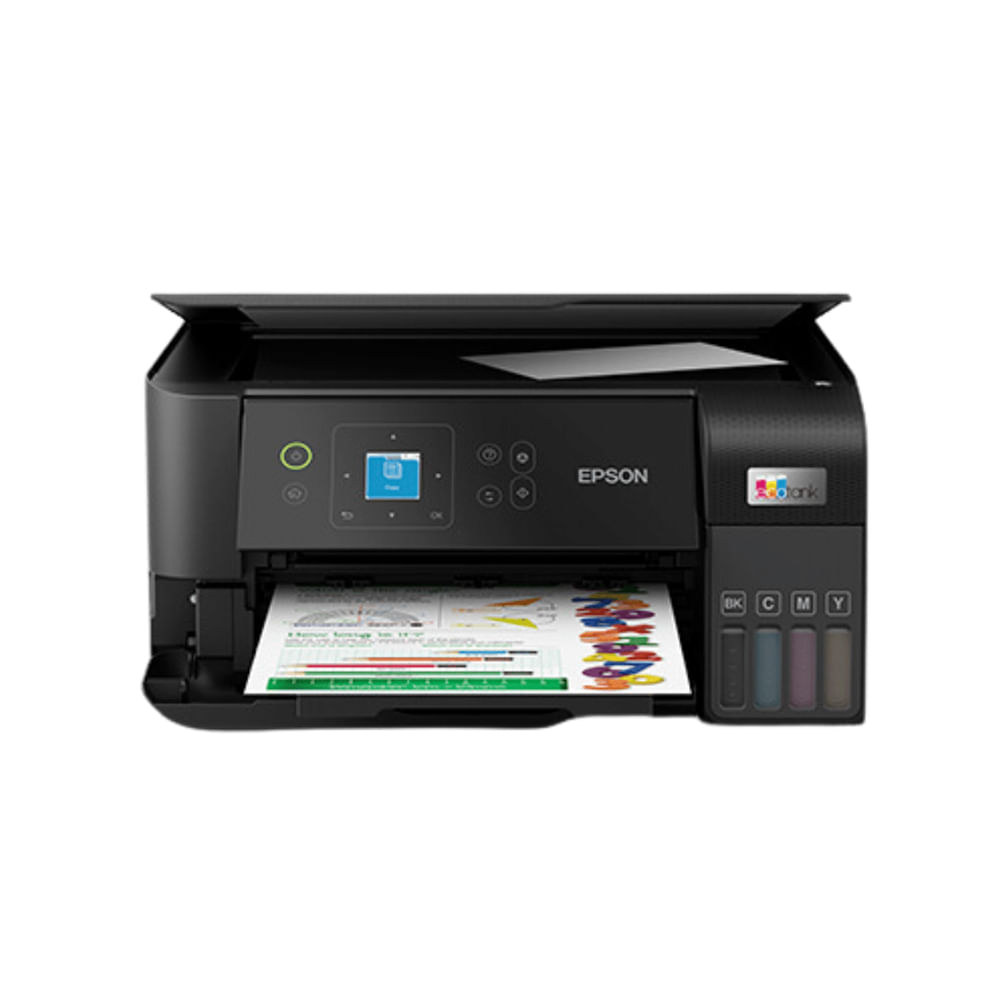 Impresora Multifuncional Epson EcoTank L3560 Color Inyección de Tinta USB y WiFi Ahorra en Tint