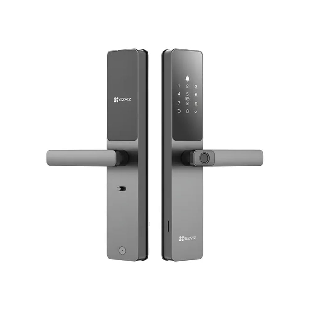 Cerradura inteligente EZVIZ con huella y teclado conectividad WiFi y Bluetooth fácil acceso