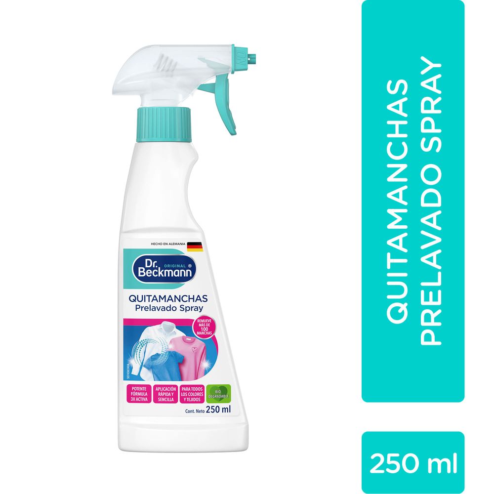 Quitamancha DR. BECKMANN Prelavado Fasco 250ml Quitamancha DR. BECKMANN Prelavado Fasco 250ml