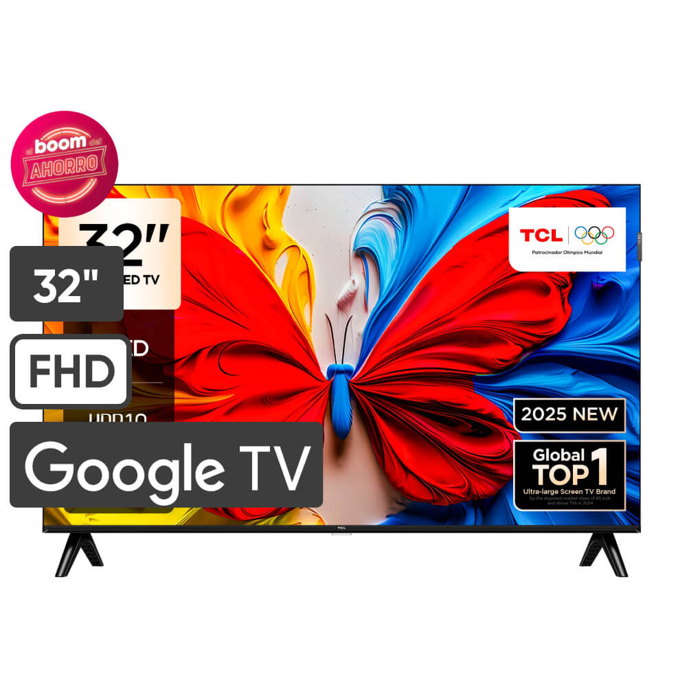 Televisor TCL 32'' QLED Full HD Smart TV 32S5K