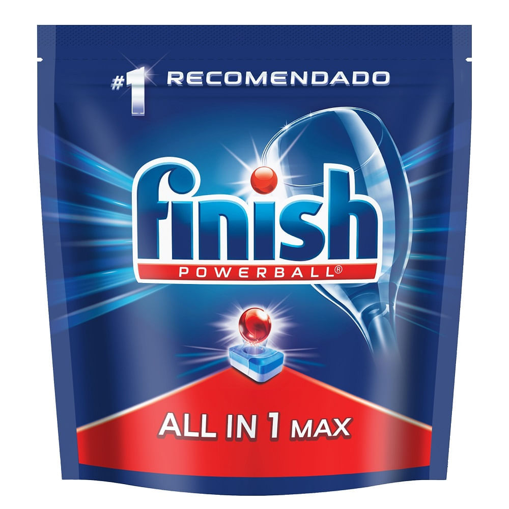 Lavavajillas FINISH Tabletas Doypack 13un Lavavajillas FINISH Tabletas Doypack 13un