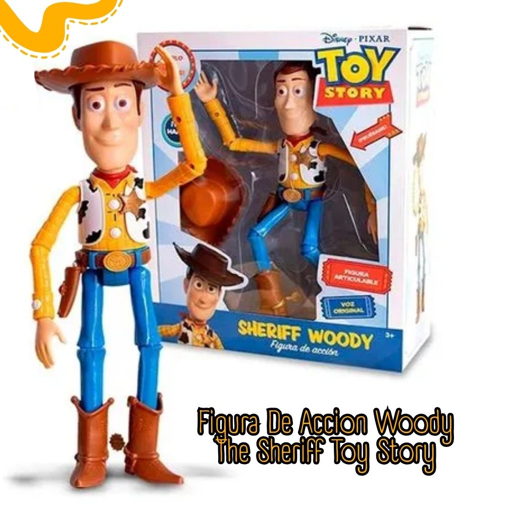 FIGURA DE ACCION WOODY THE SHERIFF TOY STORY TY-M14 FIGURA DE ACCION WOODY THE SHERIFF TOY STORY TY-M14