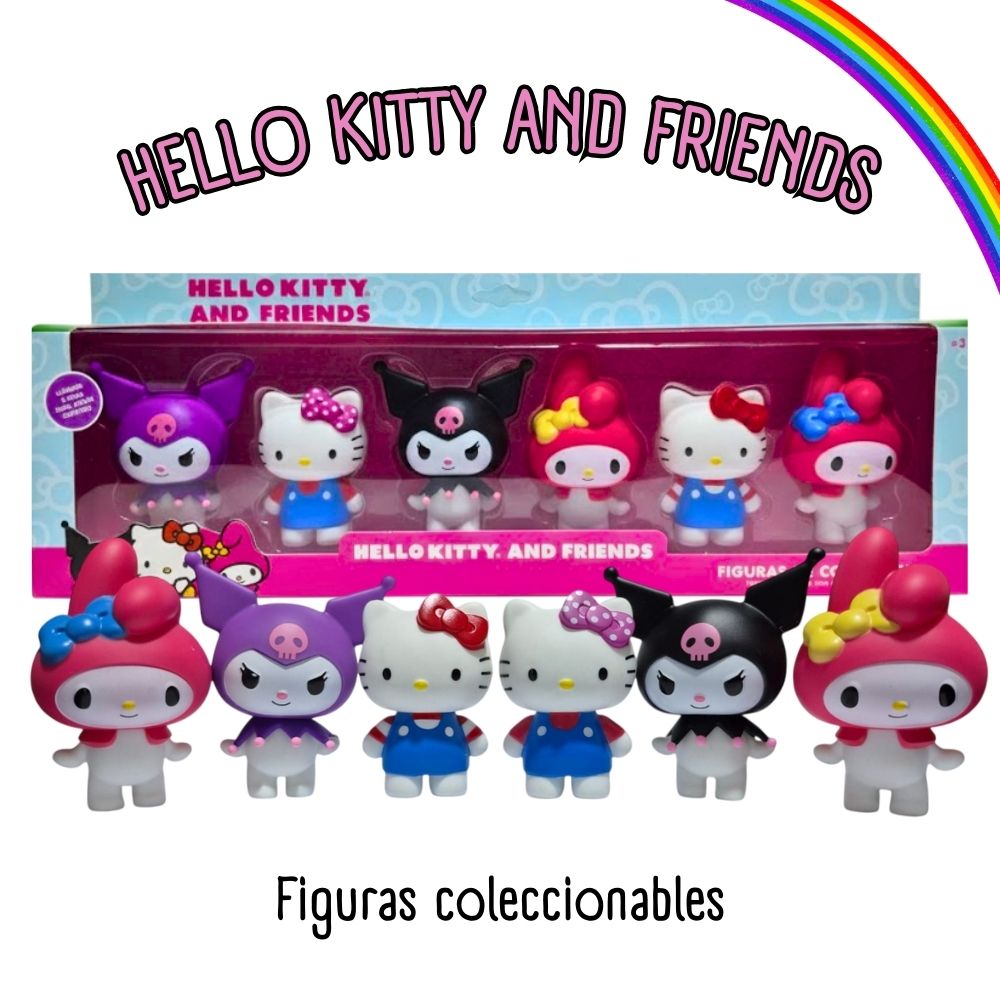 FIGURA DE COLECCIÓN HELLO KITTY AND FRIENDS WT014 FIGURA DE COLECCIÓN HELLO KITTY AND FRIENDS WT014