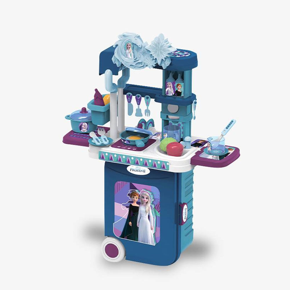 Juguete Set De Cocina y Maleta 3 En 1 Frozen EODS008-951M Juguete Set De Cocina y Maleta 3 En 1 Frozen EODS008-951M