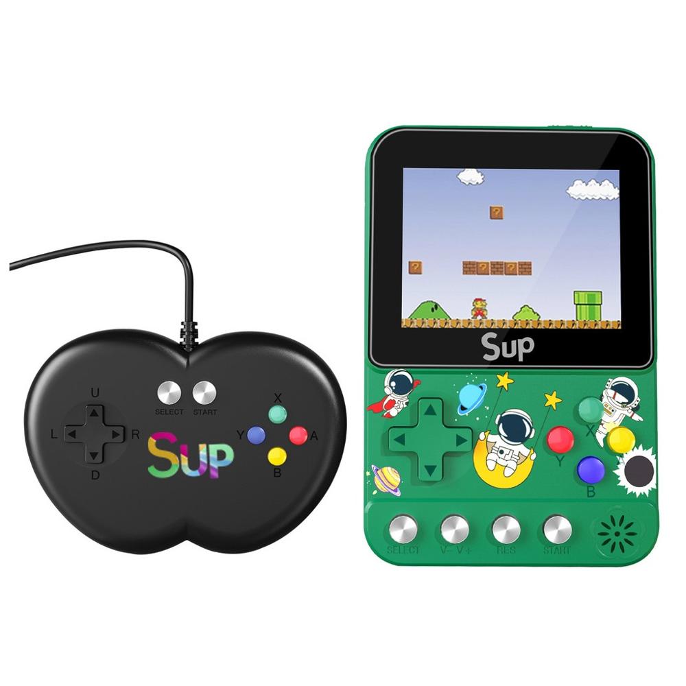 MINI CONSOLA RETRO PORTÁTIL VIDEOJUEGOS 500 JUEGOS CON MANDO