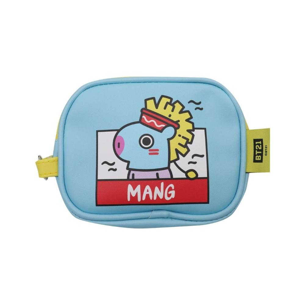 Neceser BT21 Mang Line Friends Diseño KPop Kawaii 14x10x2.5 cm