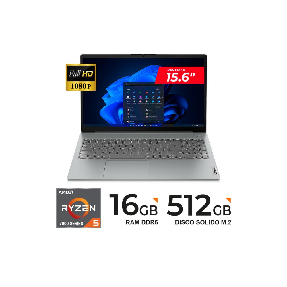 Laptop Lenovo V15 G4 AMN 15.6  FHD TN AMD Ryzen 5 7520U 16GB DDR5 512GB SSD FreeDOS