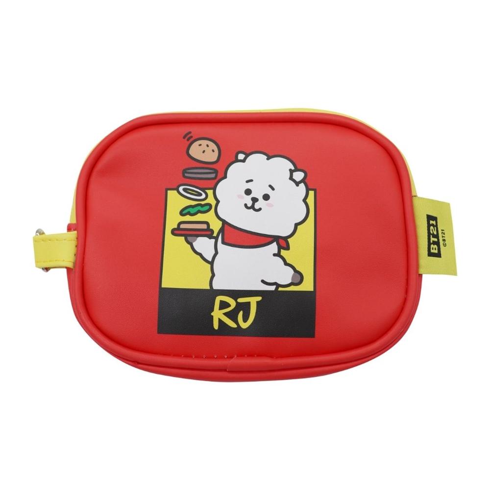 Neceser BT21 RJ Line Friends Diseño KPop Kawaii 14x10x2.5 cm