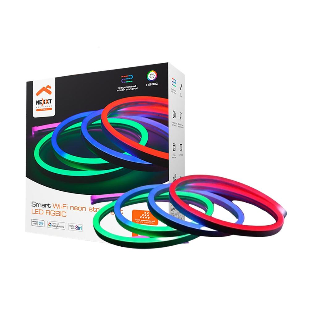 Cinta LED NHB-S616 Nexxt Luz neón Brillo Regulable Control de color