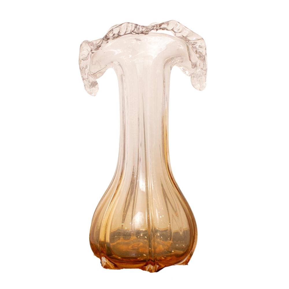 FLORERO CORAZON RATTAN 20CM