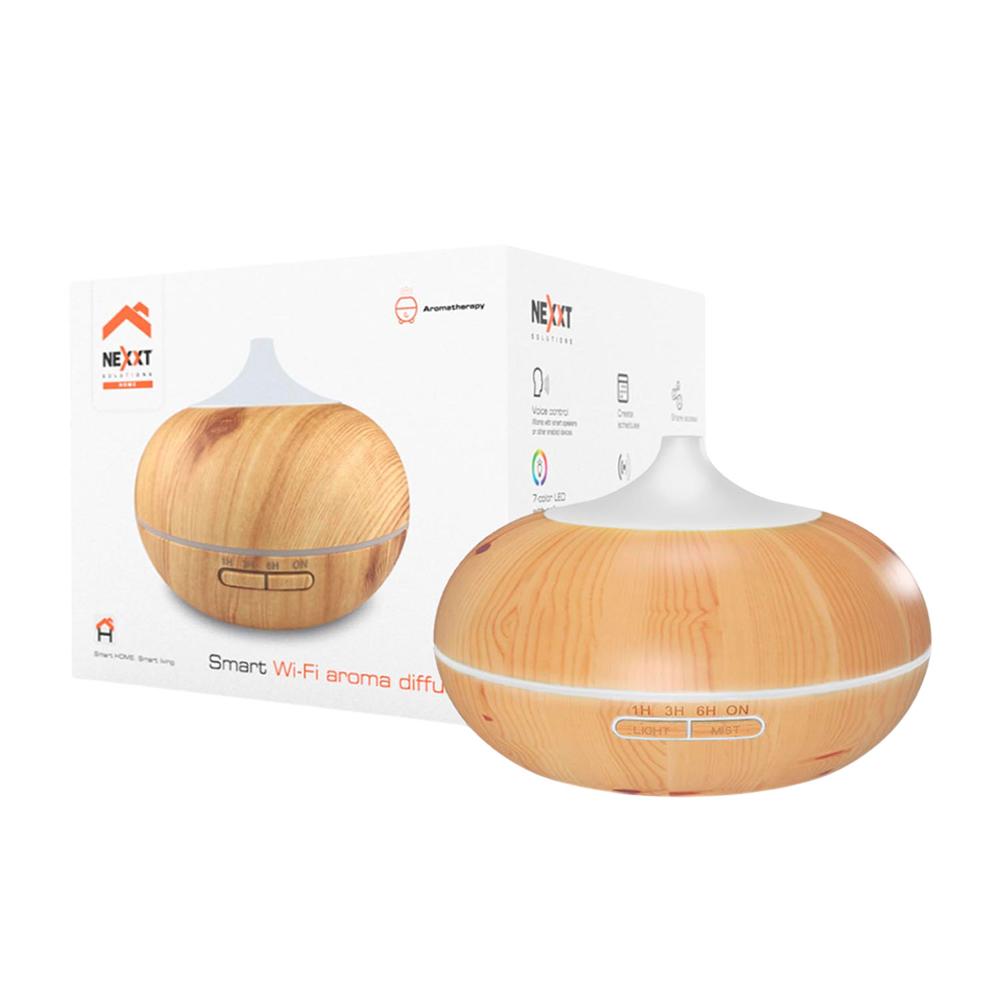 Difusor de aroma Smart NHA-A600 Nexxt Aromaterapia 15M LED 7 Colores