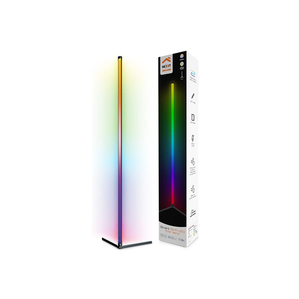 Lámpara de piso LED Smart NHB-S710 Nexxt 1,5M Luz Multicolor Sincronización Música