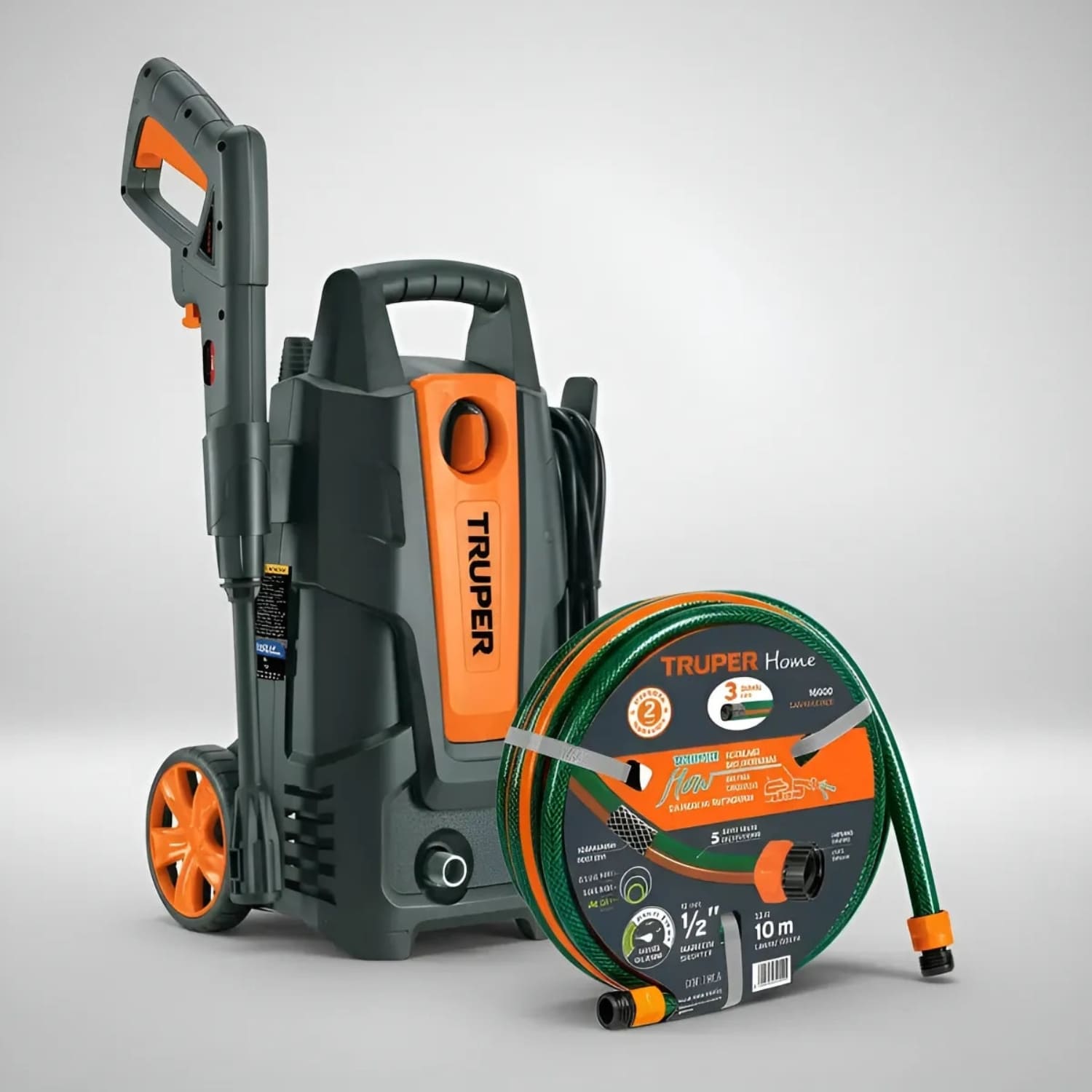 Hidrolavadora Portatil Truper Truper 1500 PSI - Manguera 10 metros 102095-16050