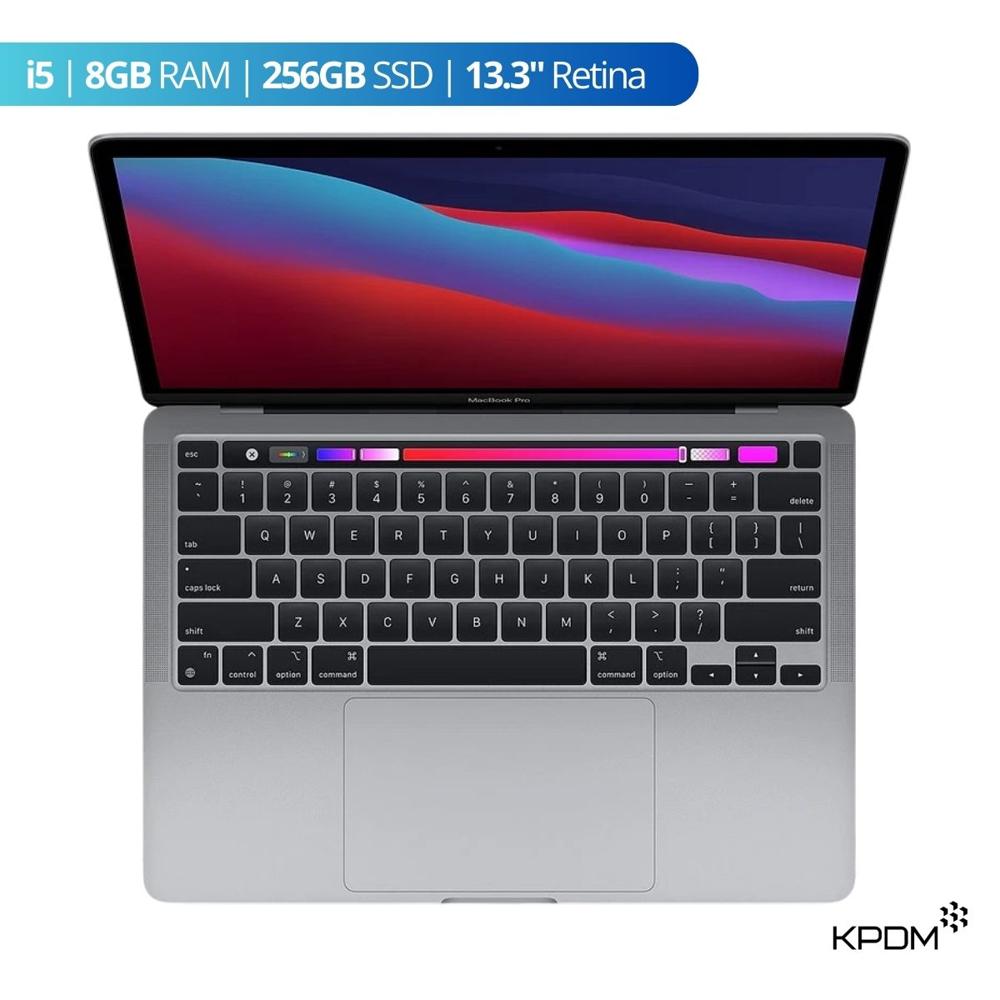 LAPTOP MACBOOK PRO 2019 TOUCH BAR i5 8GB 256GB 13.3"" GRIS ESPACIAL GRADO A REACONDICIONADO