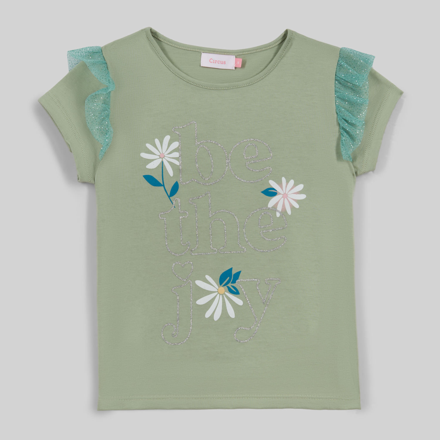 Polo Para Niña Circus Manga Tul Hf