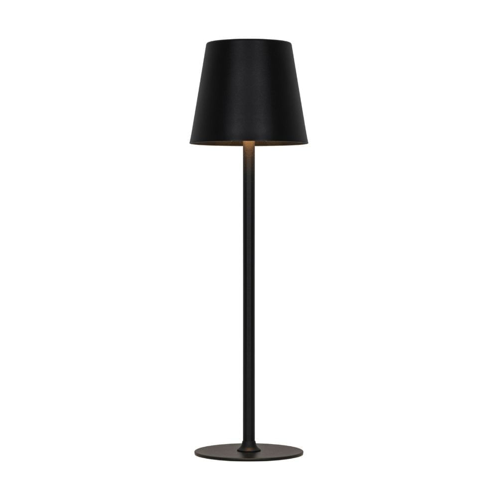 Lampara de Mesa LED Orange Otis Luz Cálida Negro