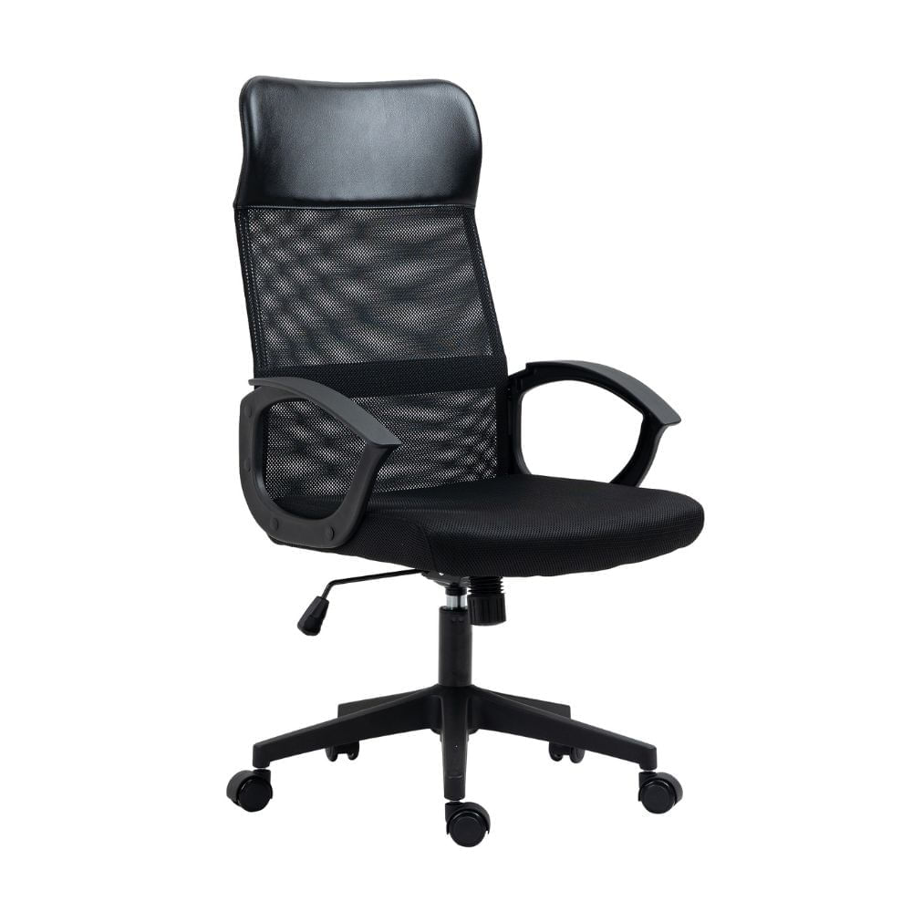 Sillón de Oficina Giratoria Brest 2.0 Negro Orange