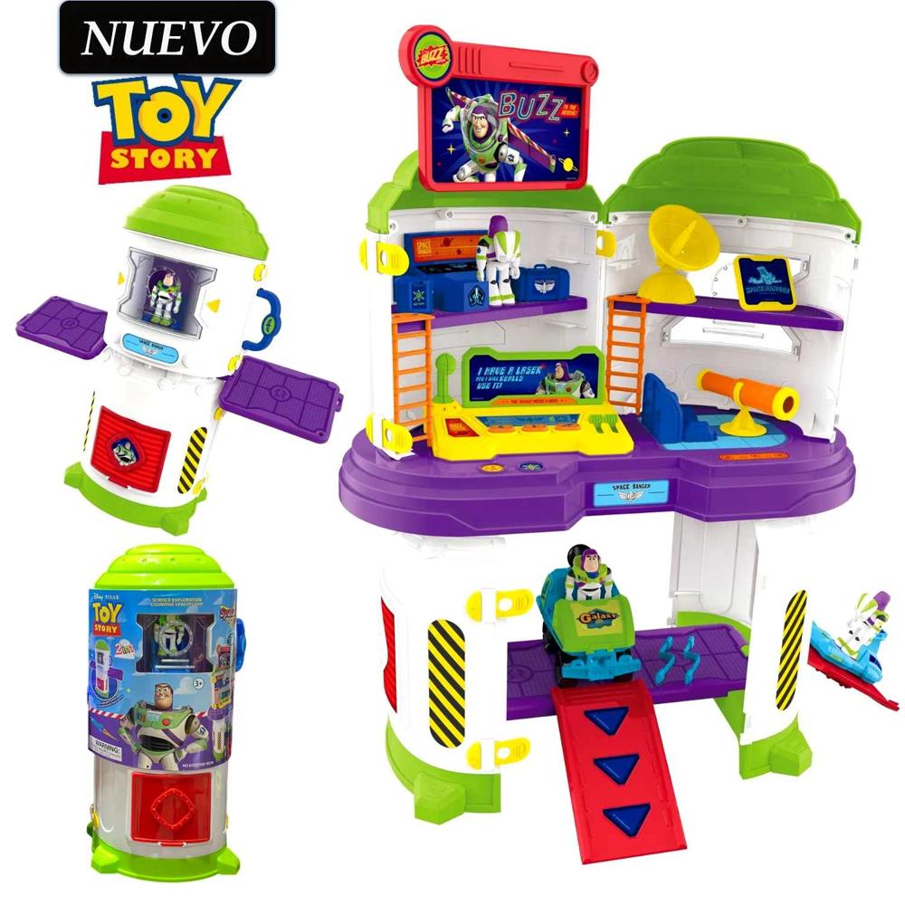 Juguete Base Espacial Buzz Lightyear 2 en 1 con Luces EODS008-503A Juguete Base Espacial Buzz Lightyear 2 en 1 con Luces EODS008-503A