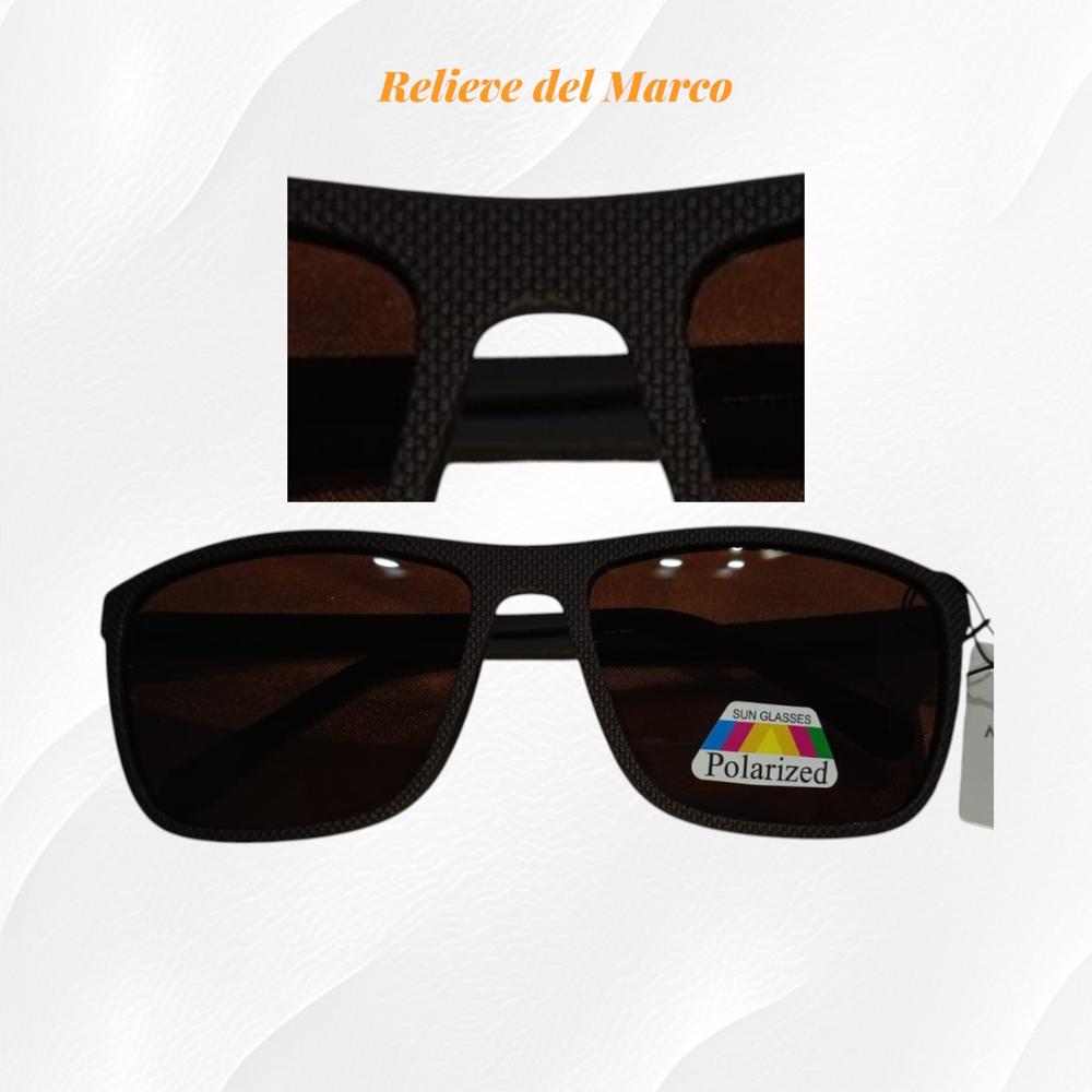 Lentes de Sol para Hombres Marco Marrón PL7958