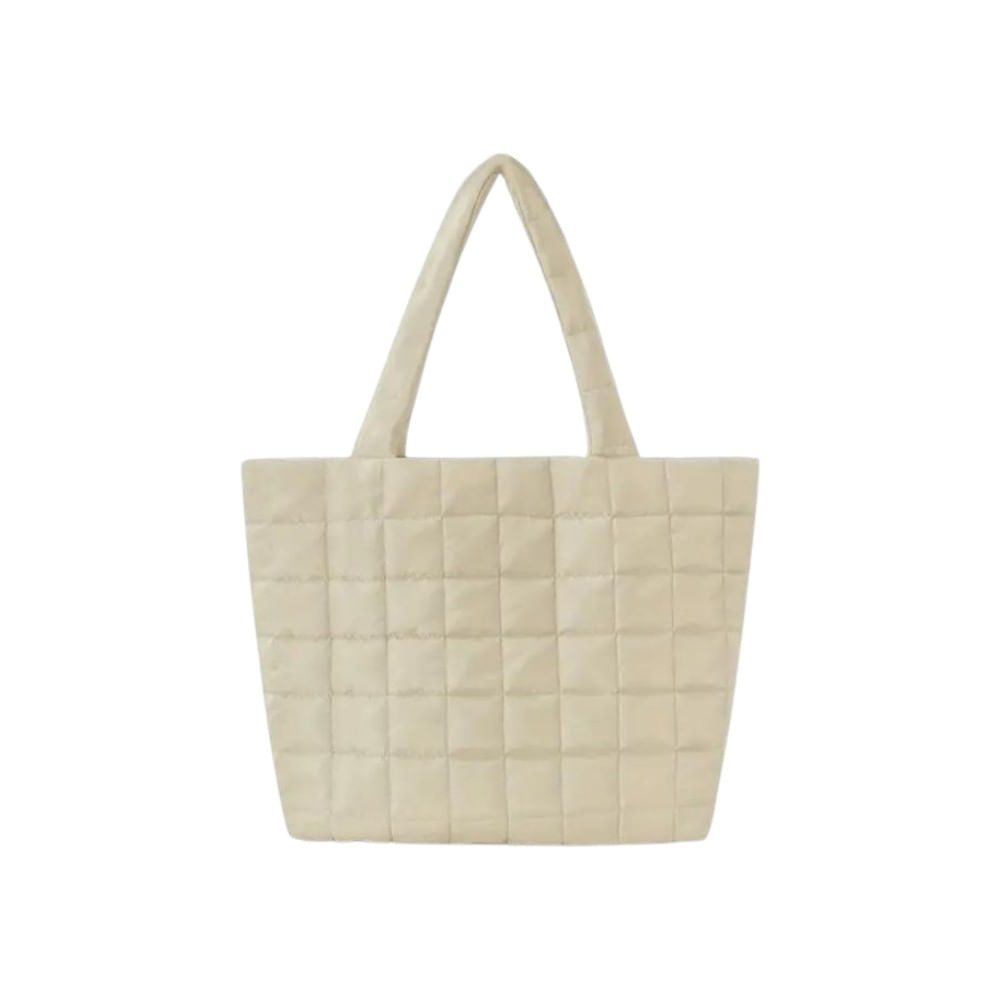 Cartera Beige Acolchada