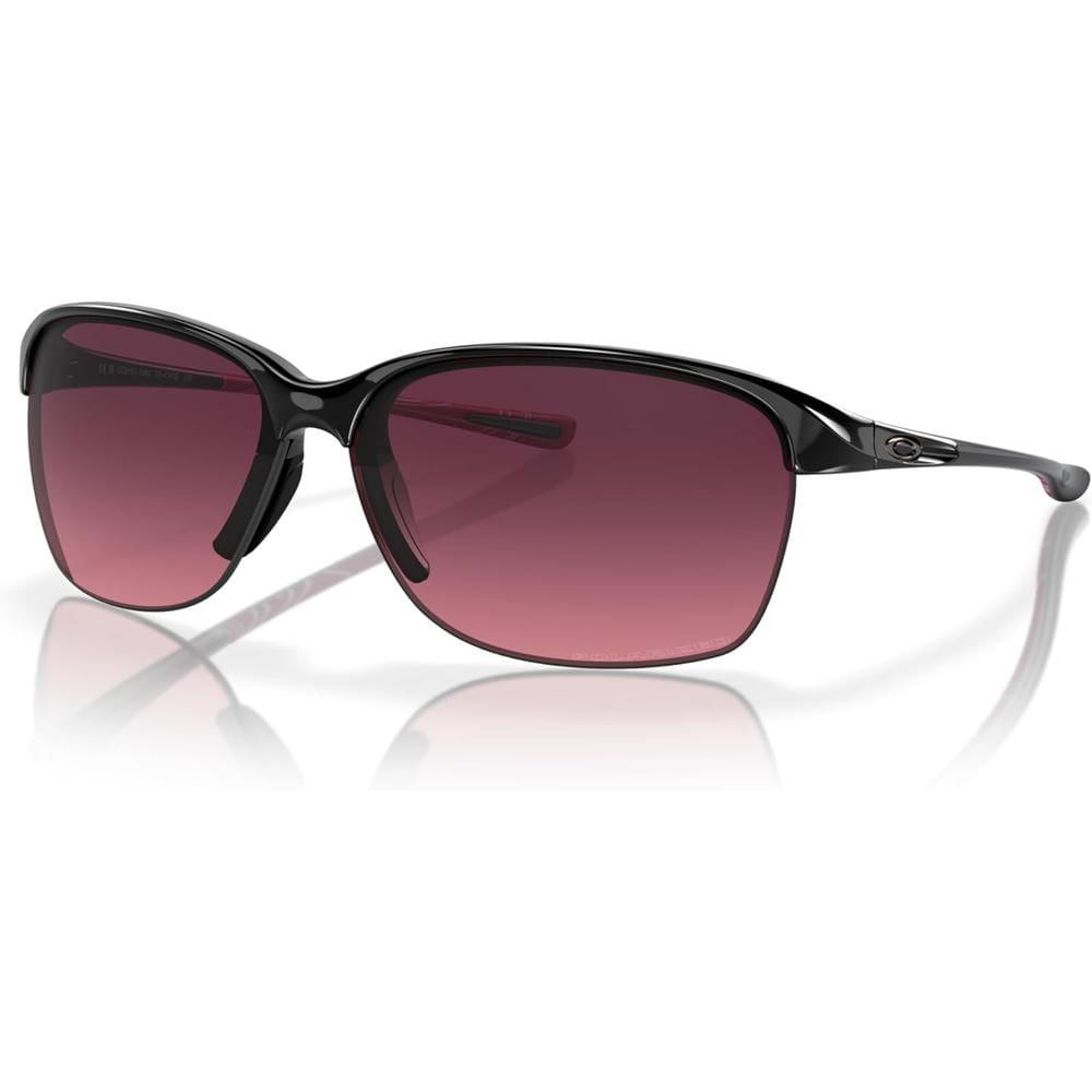 Oakley Unstoppable OO9191 Gafas de Sol para Mujer | Polished Black / Rose Gradient Polarized