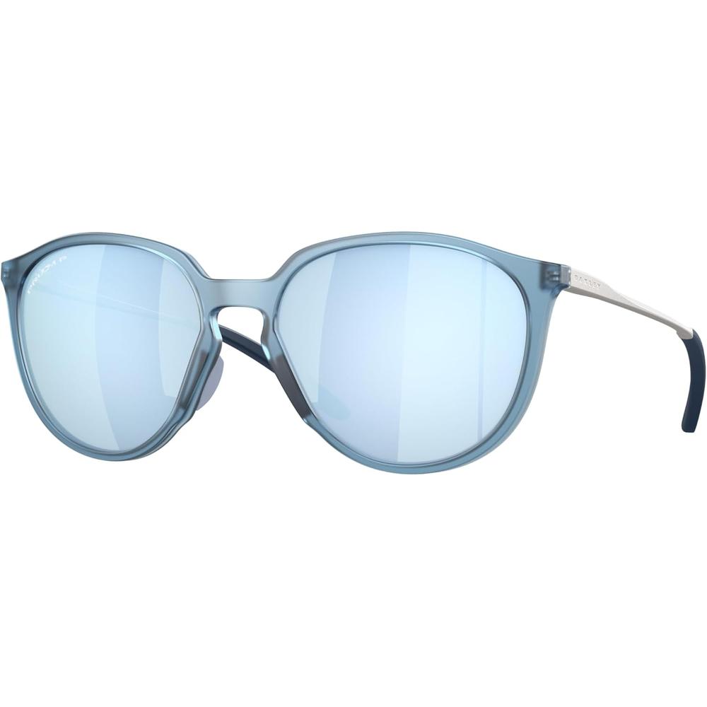 Oakley OO9288 Sielo Gafas de Sol para Mujer | Transparent Stonewash / Prizm Deep Water