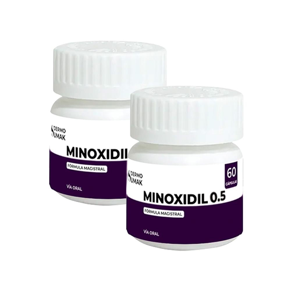 Minoxidil 0.5 Mg 60 Caps - Dermo Sumak 2 Und