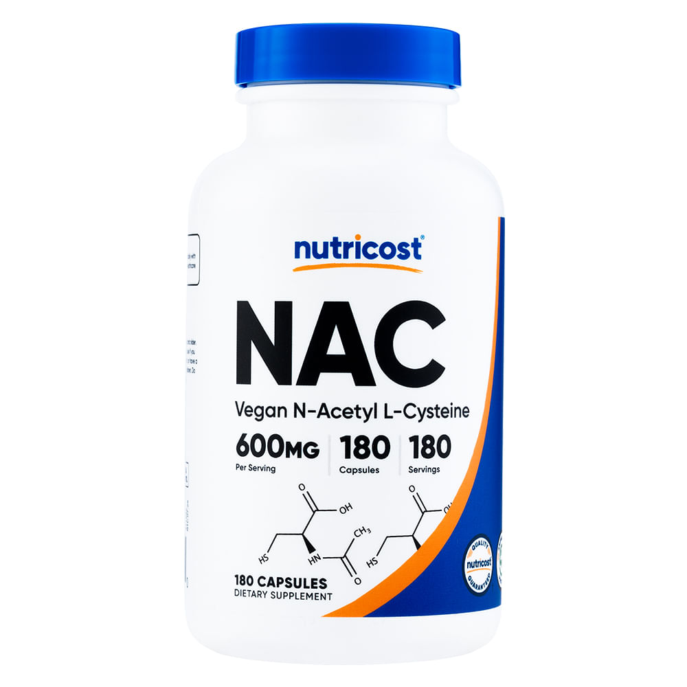 NAC - Nutricost - 180 Cápsulas