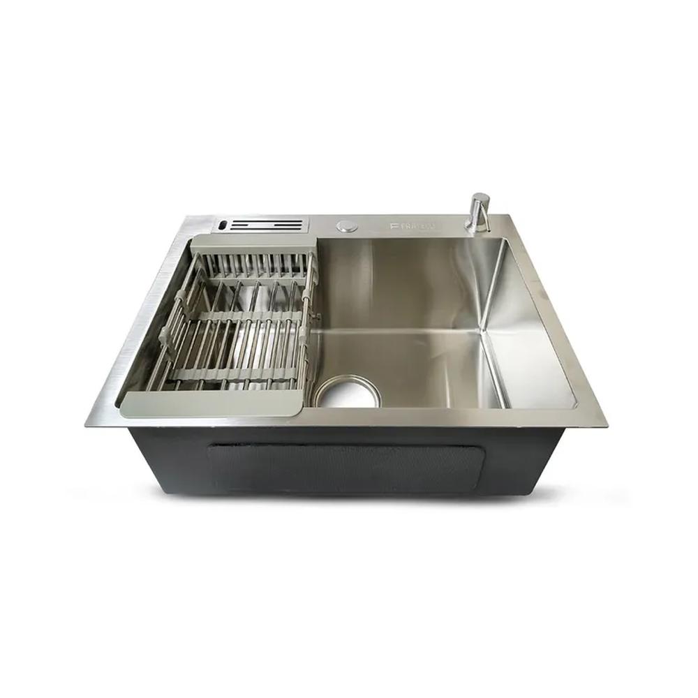 Prm-6045S Lavadero De Acero Inox Satinado CAcces 60X45X23Cm - Fratelli