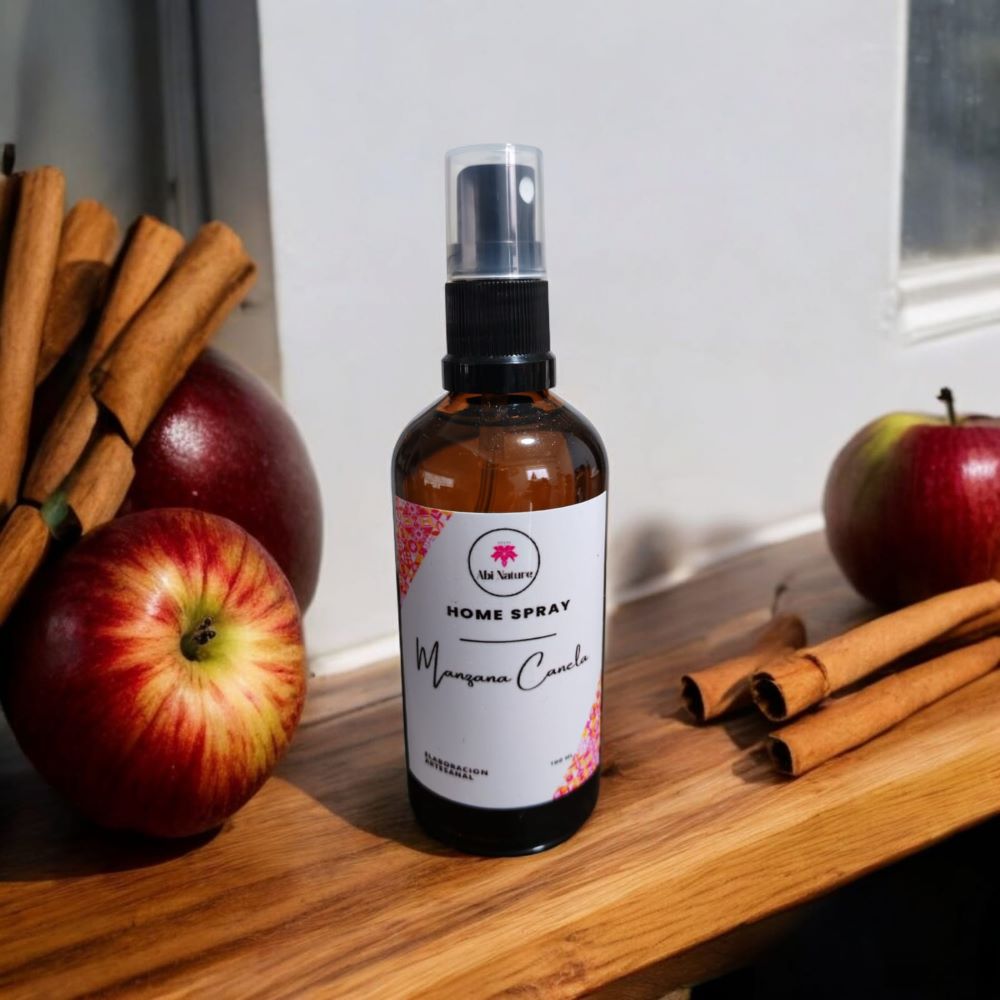 HOME SPRAY AROMATIZADOR DE AMBIENTE Y TEXTIL MANZANA CANELA 100 ML