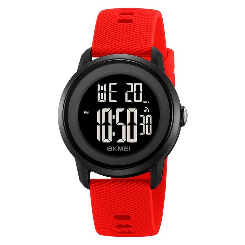Reloj Skmei 2218 rojo correa silicona
